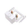 OATEY 38331 QUADTRO, 1/4 TURN, VIEGA PEX PRESS – STANDARD PACK