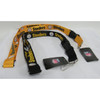 NFL Pittsburgh Steelers Team Color Lanyard Keychain Holders Set of 2