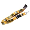 NFL Green Bay Packers Team Color Lanyard Keychain Holders Set of 2