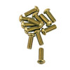 Lincoln LIN119255 1/2 in. x 10-32 Brass Bibb Screws, 12 Pack