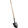 Corona SS26000 15 Gauge Steel Round Point Shovel With 48" Wood Handle