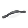 Elements 3108DACM Gatsby Footed Cabinet Pull 3" Center, 5-1/4" Overall Length