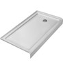 Duravit  Architec 60" x 32" Shower Tray with Panel, Rectangle, Drain Right
