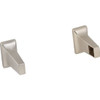 Design House 3/4 in. Bar Bracket in Satin Nickel 1-Pair - NEW