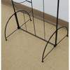 10 Pcs-Garden Craft 60 in H  x 20 in W,Black Gothic Patio Trellis 3 Pot Planters