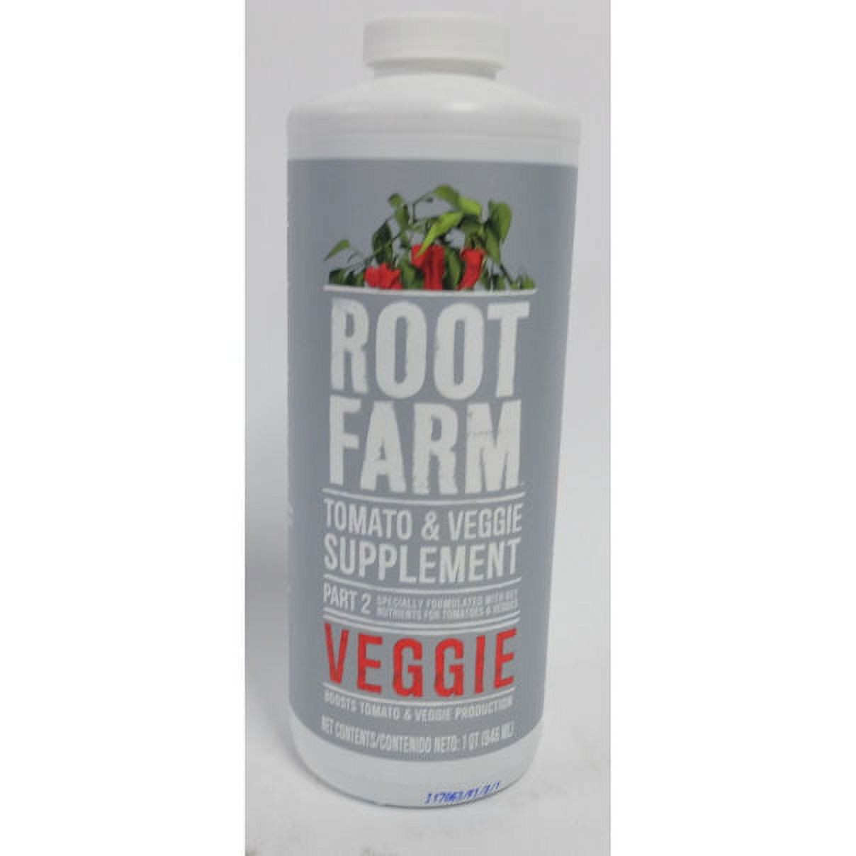 Root Farm Tomato & Veggie Supplement Nutrient for Hydroponic Plants, 6 Pack