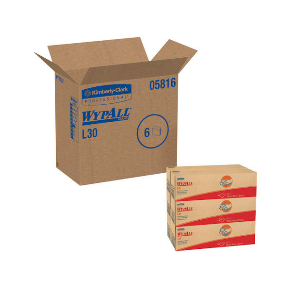 Kimberly-Clark WypAll L30 Paper Towels POP-UP Box,16.4" x 9.8", 720 Count