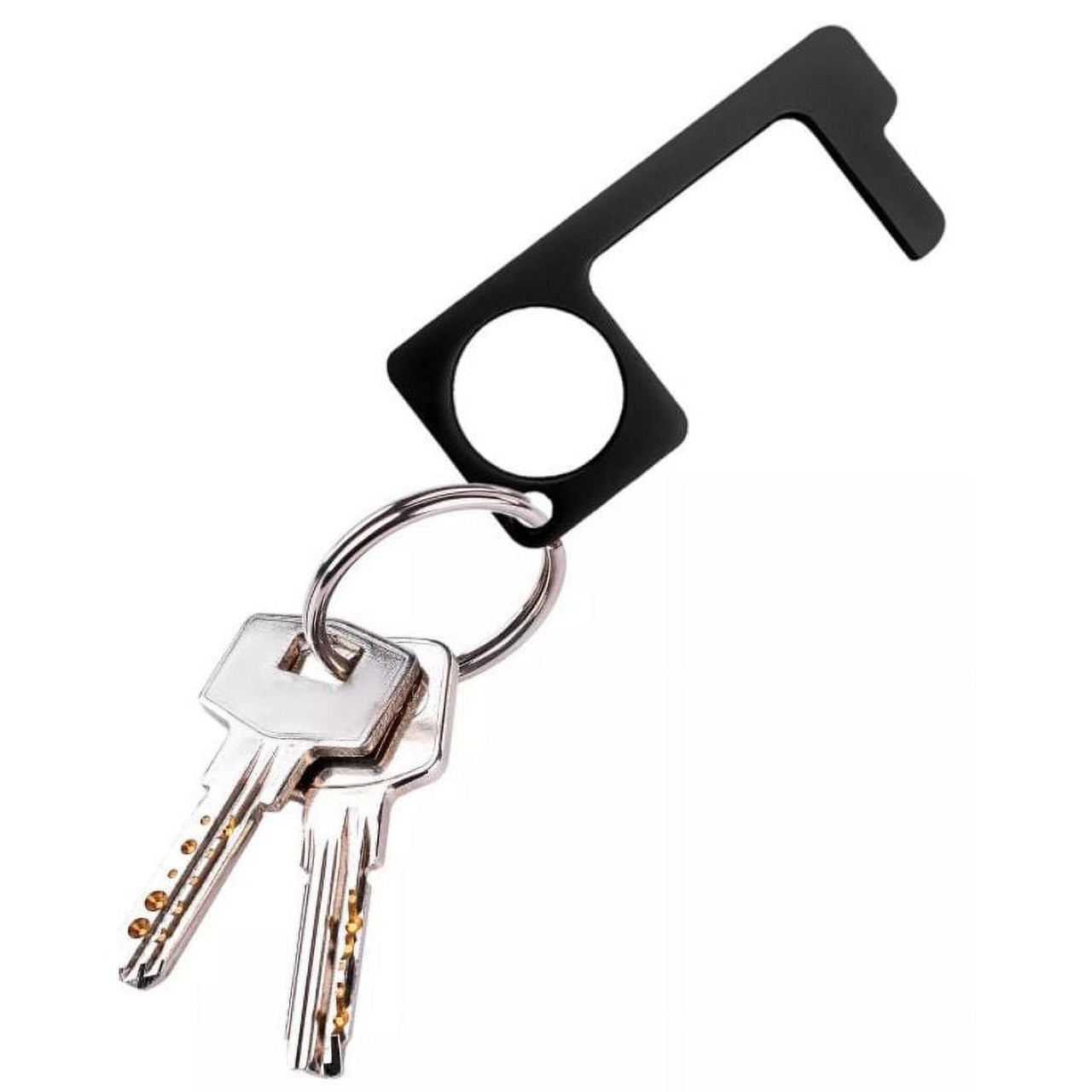 Antimicrobial Door Opener and Stylus in Black - Set of 4