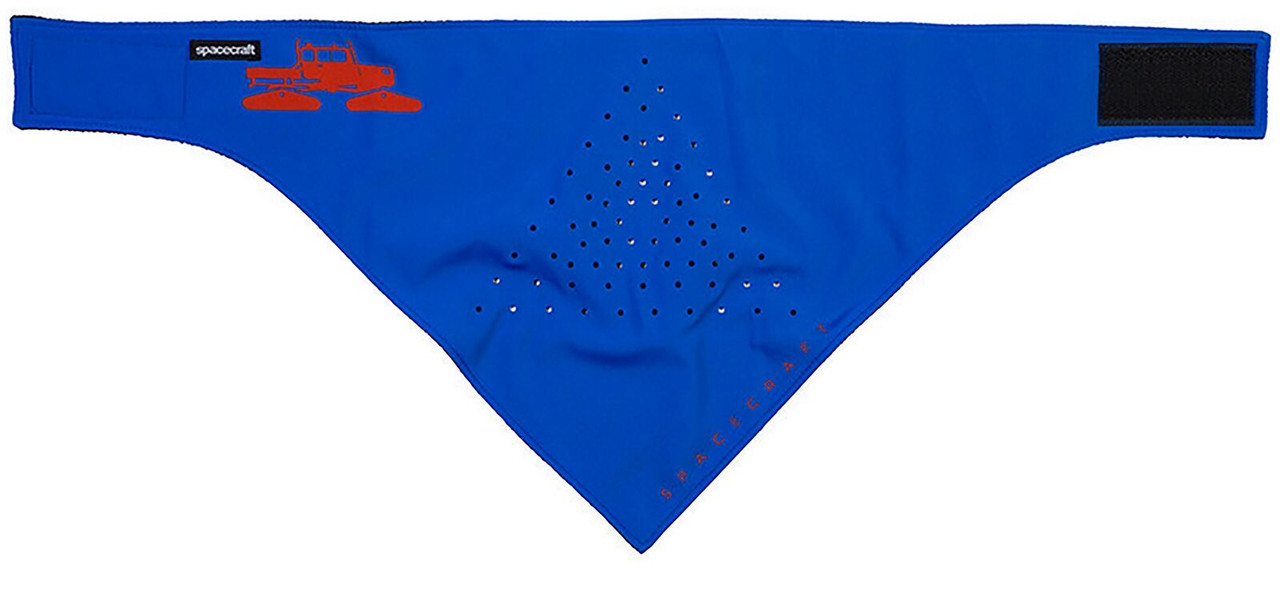 Spacecraft Outdoor Lifestyle Logo Bandana for Snowboarding & Skiing in Blue