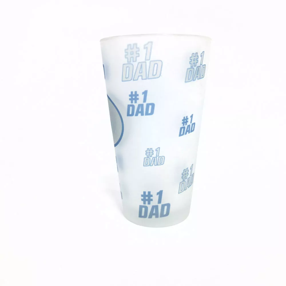 NFL Indianapolis Colts  #1 Dad Frosted Pint Glass, 16 oz.