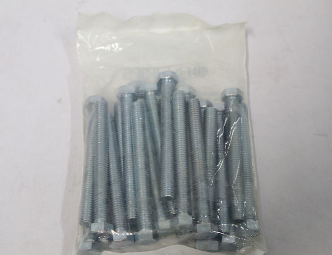 Endries International 3/8-16 x 3-1/2 Grade A Hex Head Tap Bolt - 25 Pack