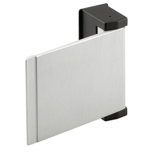 Push-To-Left Latch Paddle Operator in Satin Aluminum