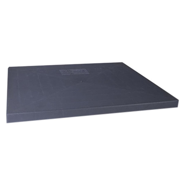 Diversitech EL3636-2 E-Lite Plastic Condensing Unit Pad, 36x36x2",Grey