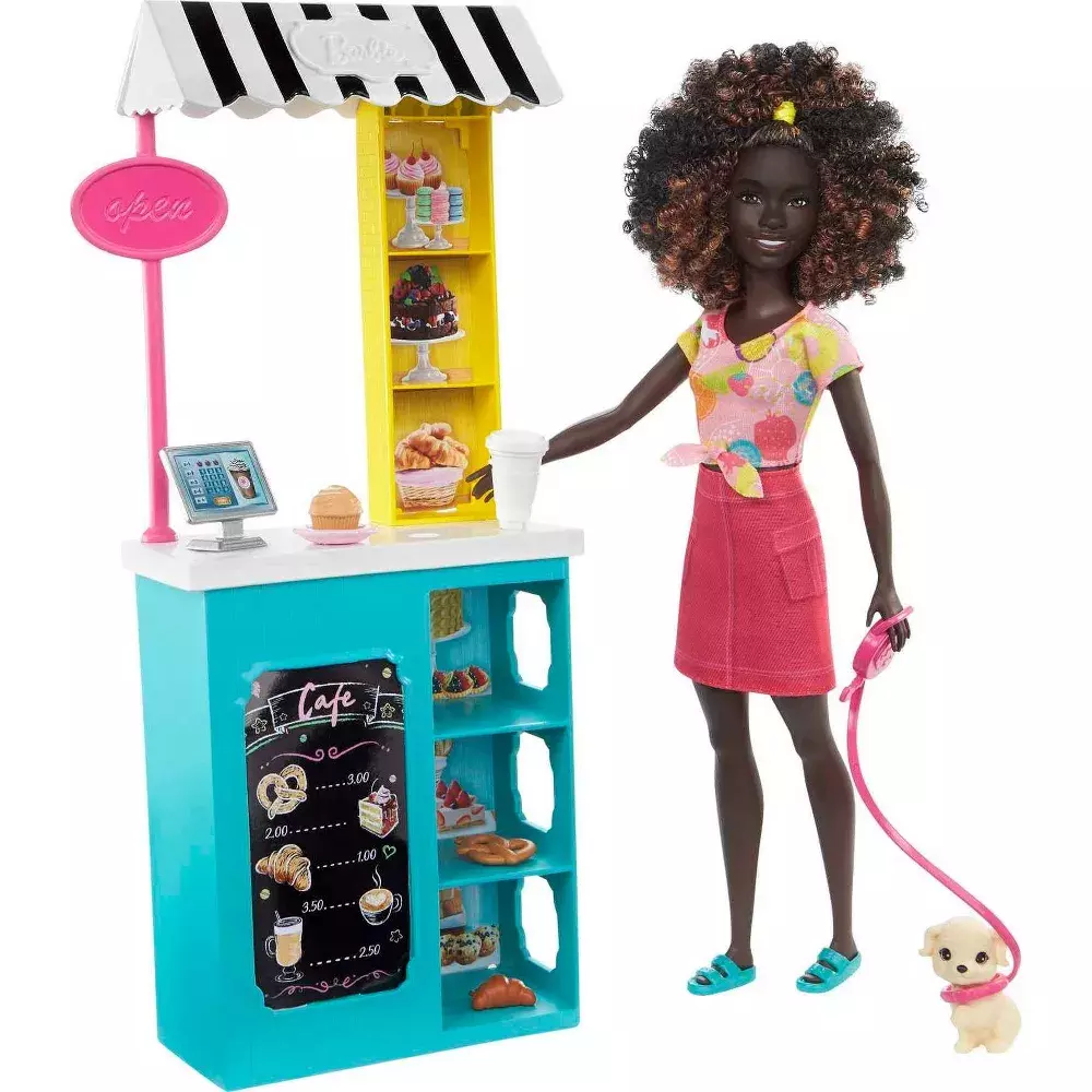 Barbie Life in the City Café Playset