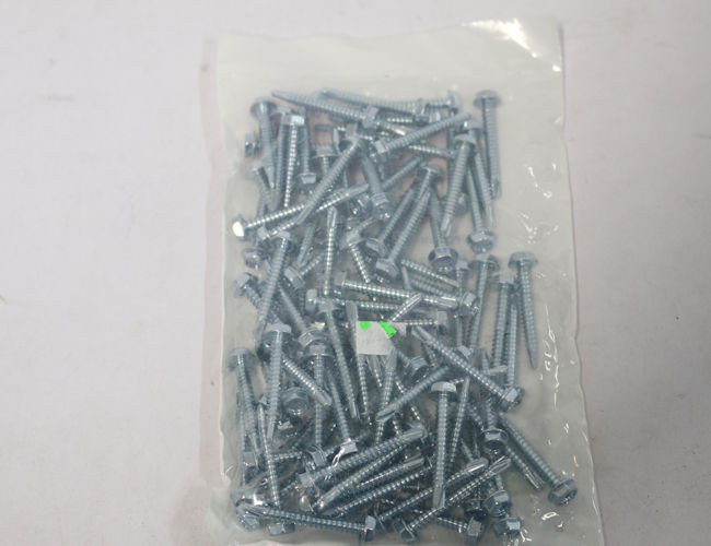 Endries International 10-16 x 1-12 HX/W/HD Tek Screw 3 Point - 100 Pack