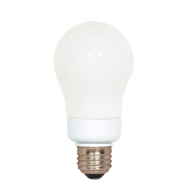 Satco 9W A19 A-Type 4100K CFL - S7285 Light Bulb