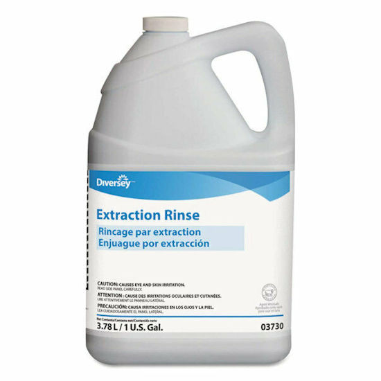 Diversey Carpet Extraction Rinse, Floral Scent, 1 Gallon Bottle - Case of 4