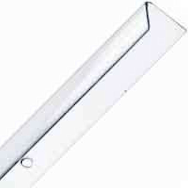 Primeline Products 1-1/8 x 48 Clear Corner Guard with screws,Package Of 5