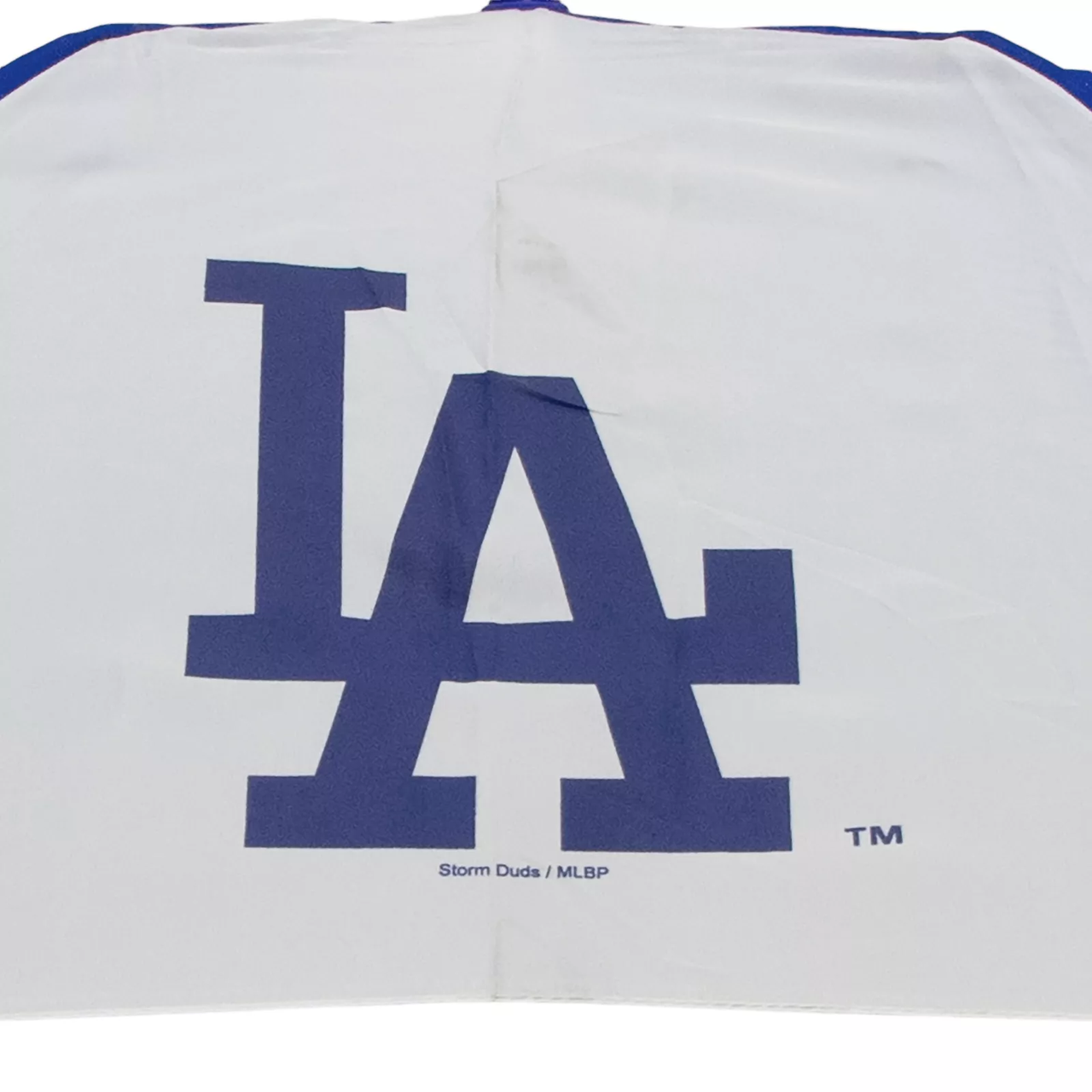 MLB Los Angeles Dodgers Baseball Sporty 2-Tone Auto Open Umbrella in Blue/White