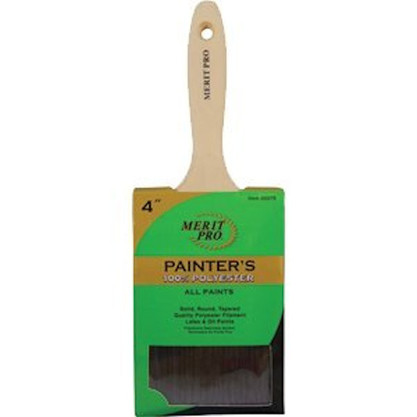 MERIT PRO 00078  4" Painter's Professional Wall Brush