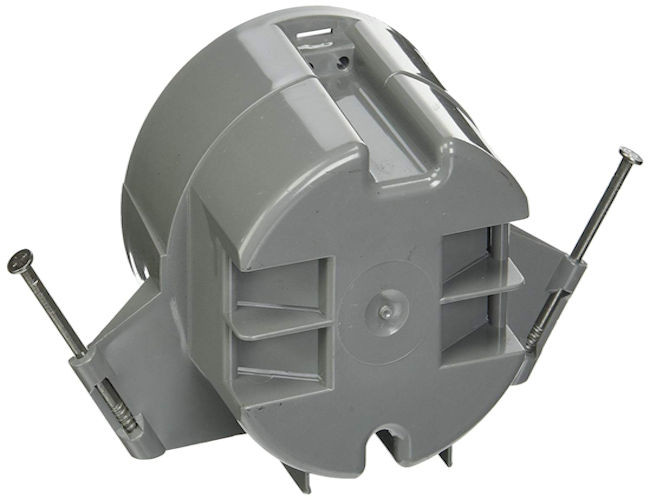 Hubbell-Raco 7119 2-5/8-Inch Deep Round Non-Metallic Electrical Box