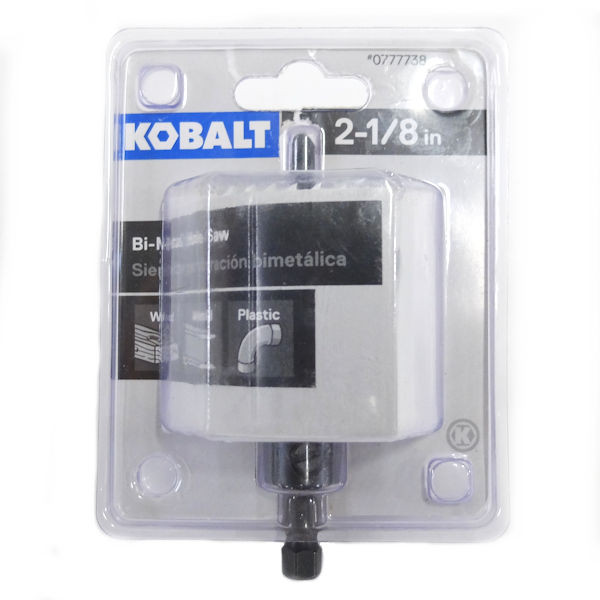 Kobalt 2-1/8-in Bi-Metal Arbored Hole Saw