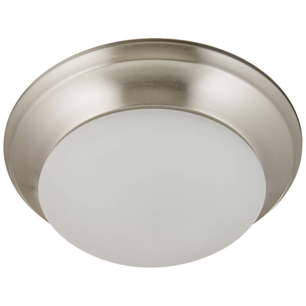 Nuvo Lighting 60/3271 One Light Flush Mount w/ Frosted Glass Brushed Nickel