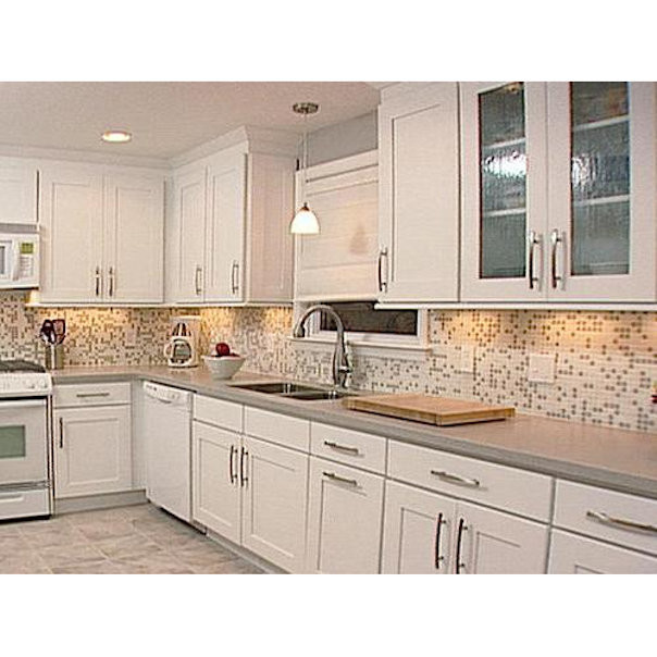 Arcadia 24-in W x 35-in H x 23.75-in D TrueColor White Door And Drawer Base Cabinet