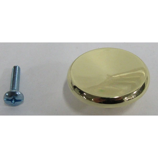 Window & Door 1/2" CC Cabinet Knob Brass Finish QTY 100