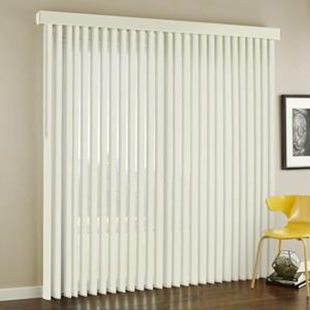 3 1 2 In Pvc Vertical Blinds In White 95 X 60 Gotsurplus