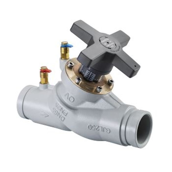 OVENTROP Hydrocontrol VGC” Cast iron balancing valve PN 25