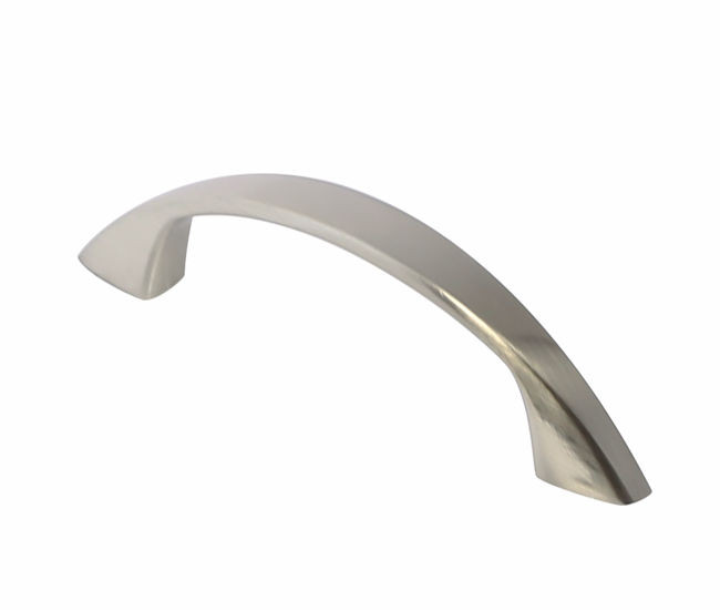 Design House 564633 3" Arced Cabinet Pull, Satin Nickel, Case of 25