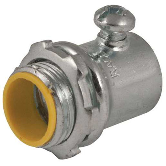 Hubbell-Raco 2123 EMT Set Screw Connector, 3/4", Case of 7