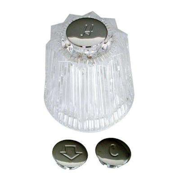 Lincoln Products Windsor Handle for Pfister Windsor w/ Hot & Cold Buttons