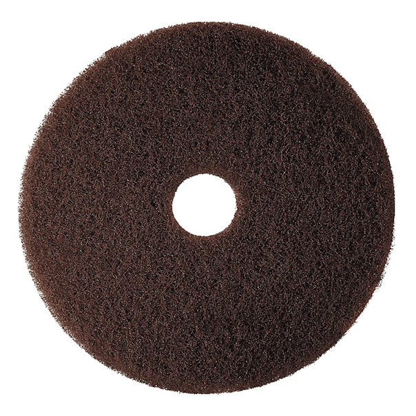 3M 7100 Brown 20-Inch Stripper Pad (5 per Case) New Damaged Box