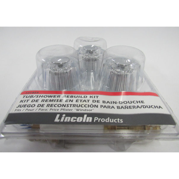 Lincoln Products Tub/Shower Rebuild Kit 101823