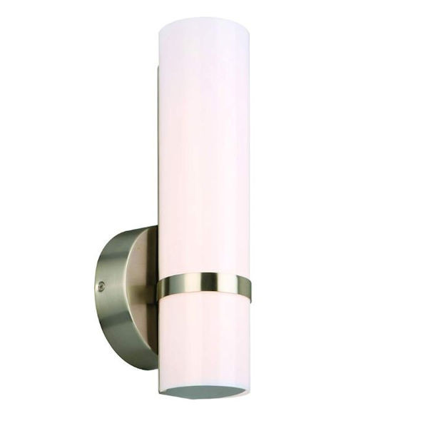 Design House 577734 Fleming LED Bath Bar Light, 12", Satin Nickel