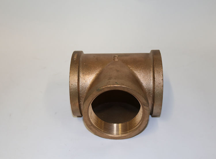 ProFlo IBRLFTM 3" Lead Free Bronze Pipe Tee, Case of 6