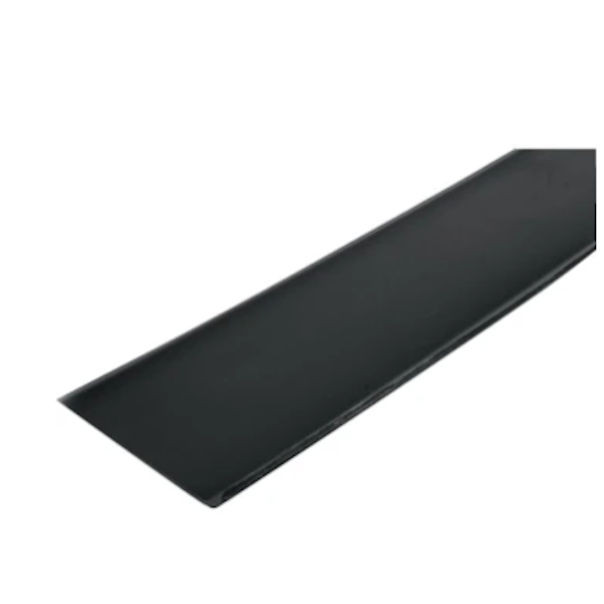 Roppe H140LA5P100 Black 4 in. x 48 in. x .080 in. Vinyl Wall Base, Case of 16