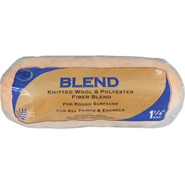 MERIT PRO 00115 Blend Roller Cover  9" x 1-1/4", Case of 12