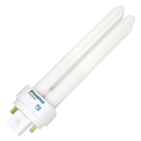 Sylvania 20459 Compact Fluorescent Light Bulb, 21 watt - T4 - 4-Pin, Cool White
