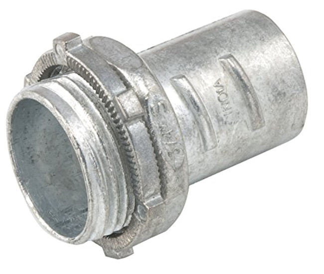 Hubbell-Raco 2284-15 1-Inch Flex Screw-In Connector, Pack of 15