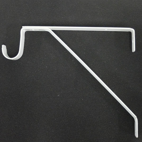 Design House 206136 Closet Rods Support Closet Rod In White