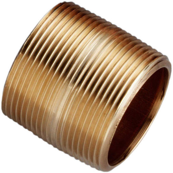 Red Brass 2212-001 Seamless Pipe Fitting,Close Nipple,1" NPT Male, 1-1/2" Length