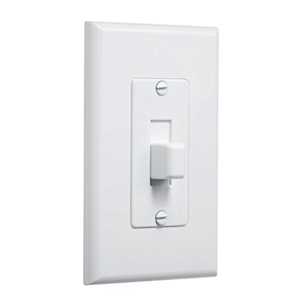 25 Pcs - TayMac 2570W Decorator Wall Plate for Toggle Switch, White  (see notes)