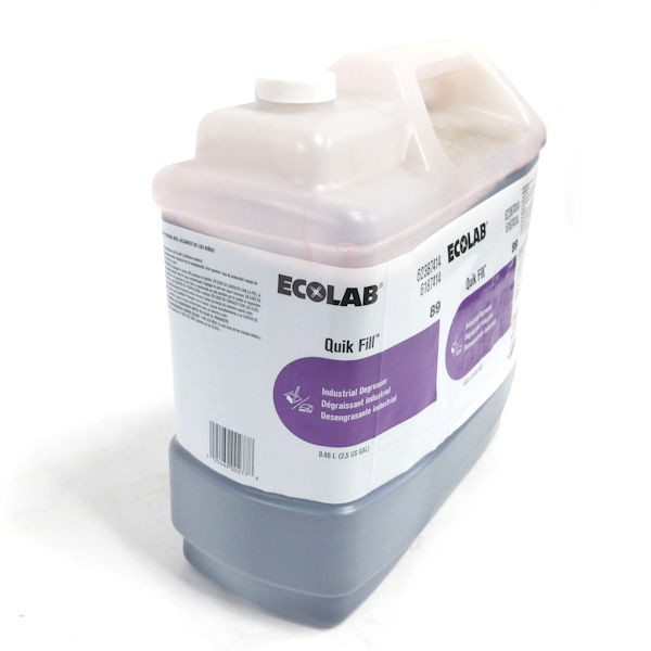 Ecolab 2.5 Gal. Quik Fill 89 Industrial Degreaser  (see notes)