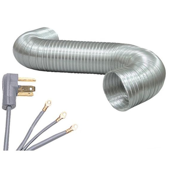 Lincoln Products 119870 4 ft. 3W 30A Electric Dryer Installation Kit (see notes)