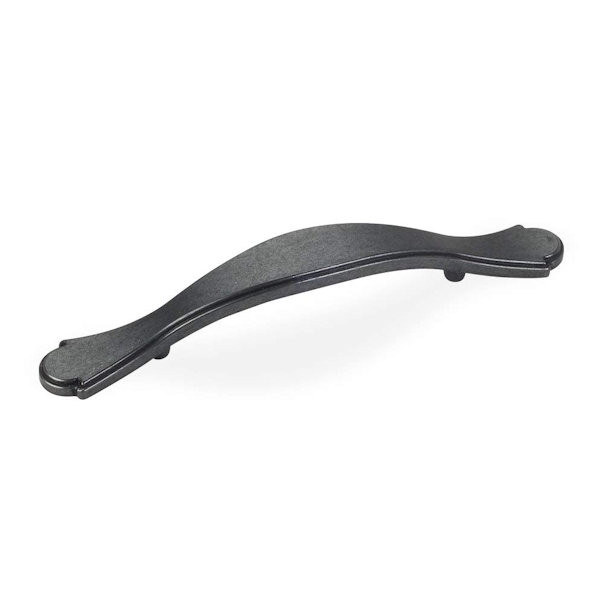 Elements 3108DACM Gatsby Footed Cabinet Pull 3" Center, 5-1/4" Overall Length