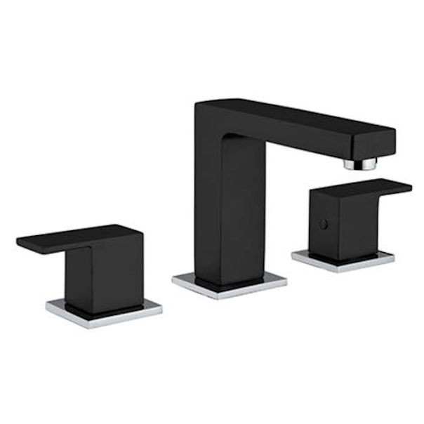 Fortis 842120CMB Scala 1.2 GPM Widespread Bathroom Faucet w/ Dual Lever Handles