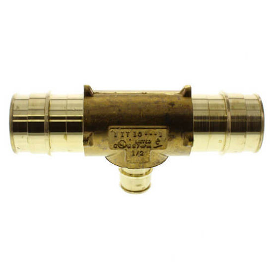 Uponor LF4701775 1" x 3/4" x 3/4" ProPEX Reducing Tee, Case of 10